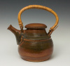 Bamboo-Handled Teapot